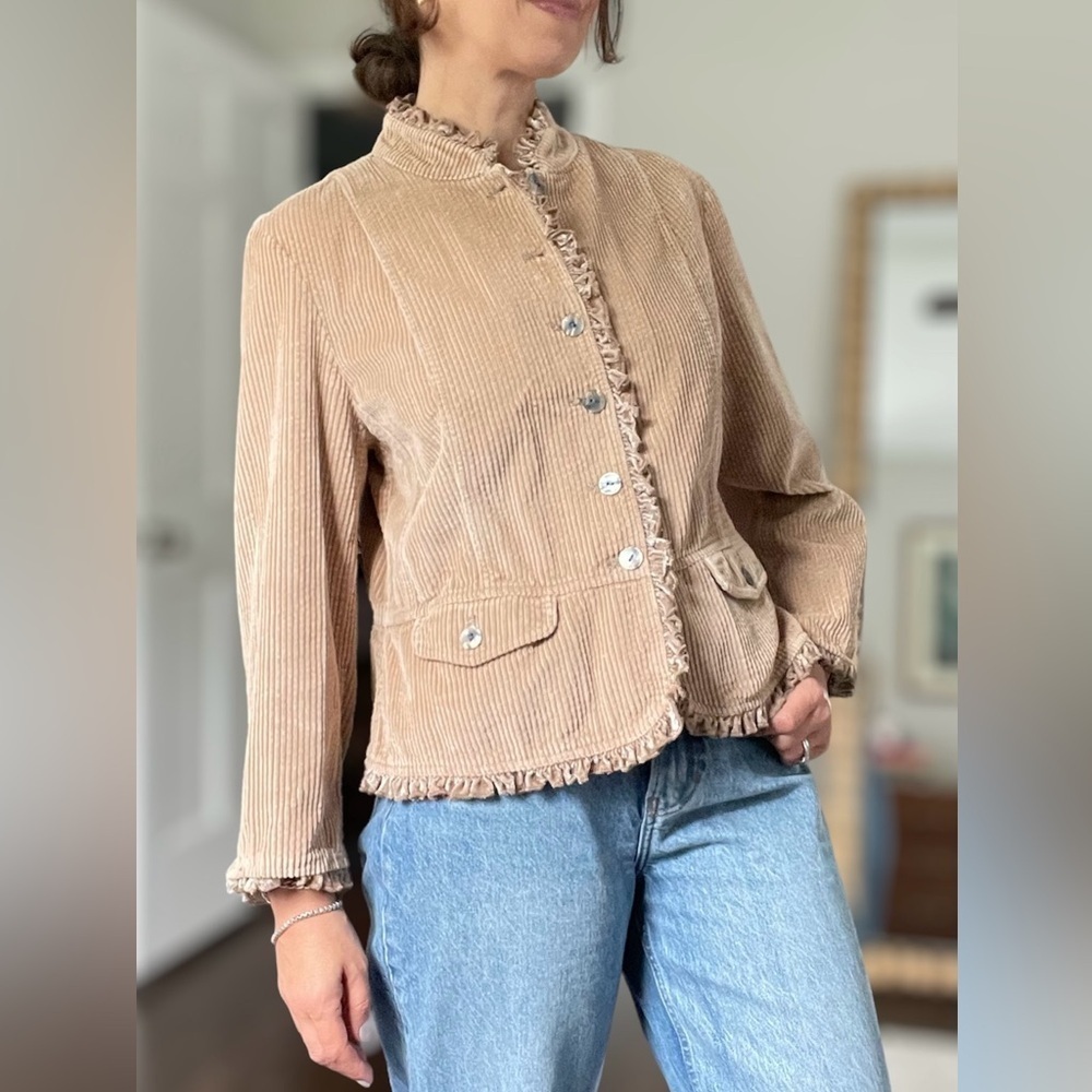 J. Jill Wide Wale Corduroy Jacket